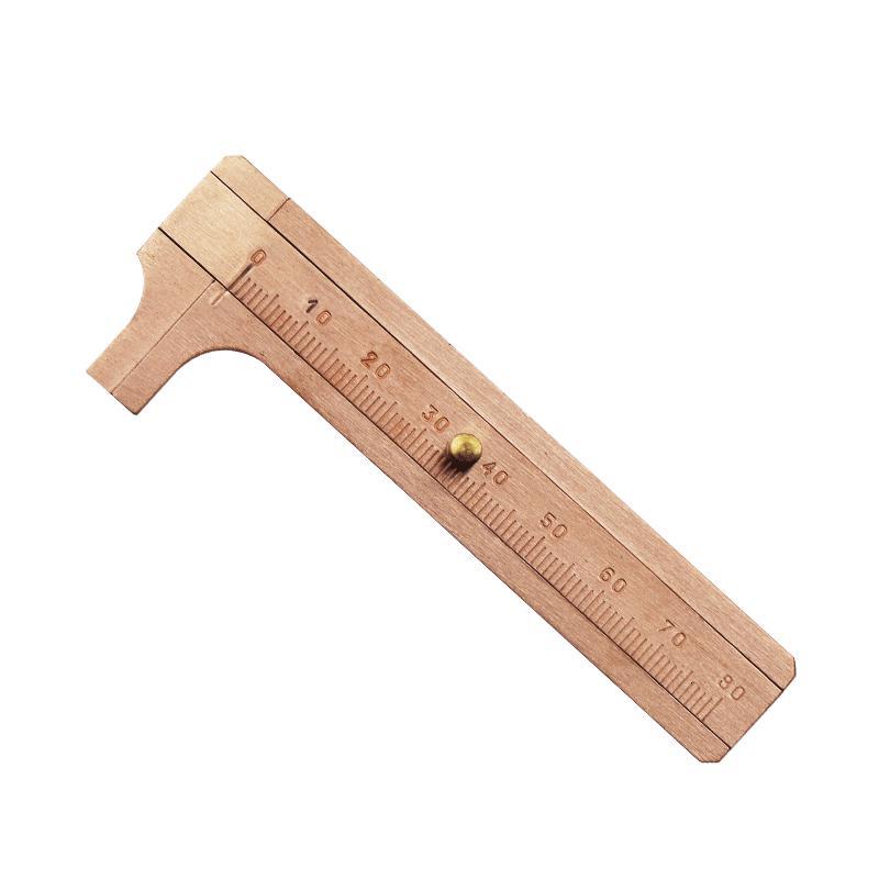 家柏饰复古铜卡尺 文玩爱好者的便捷测量利器